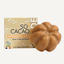 Load image into Gallery viewer, demaquillant solide cacao bio