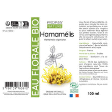 Charger l'image dans la galerie, Hydrolat Hamamélis Bio