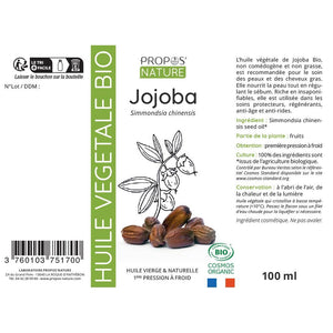 Organic Jojoba Vegetable Oil 50ML