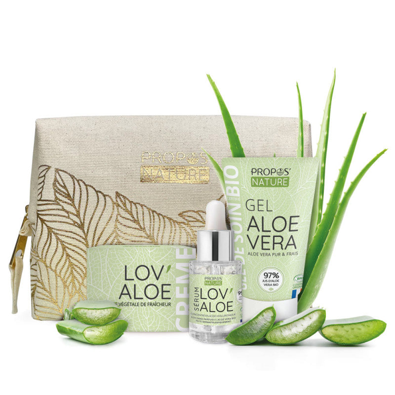Lov'Aloe Kit – Organic Moisturizing Care with Aloe Vera – MissBak