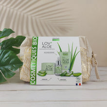 Charger l&#39;image dans la galerie, Trousse Lov’Aloe – Soins hydratants Bio à l’Aloe Vera