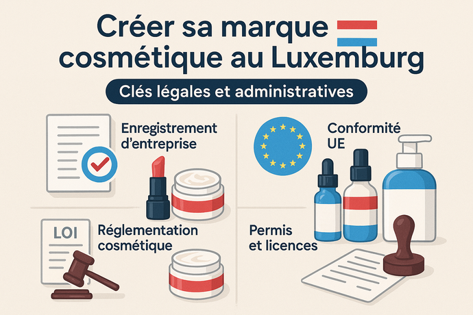 creer sa marque de cosmetique au luxembourg