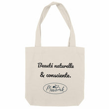 Load image into Gallery viewer, Totebag épais – MissBak: Beauté naturelle &amp; consciente - face_naturel