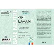 Charger l&#39;image dans la galerie, Gel Lavant Universel Neutre BIO – 200 ml