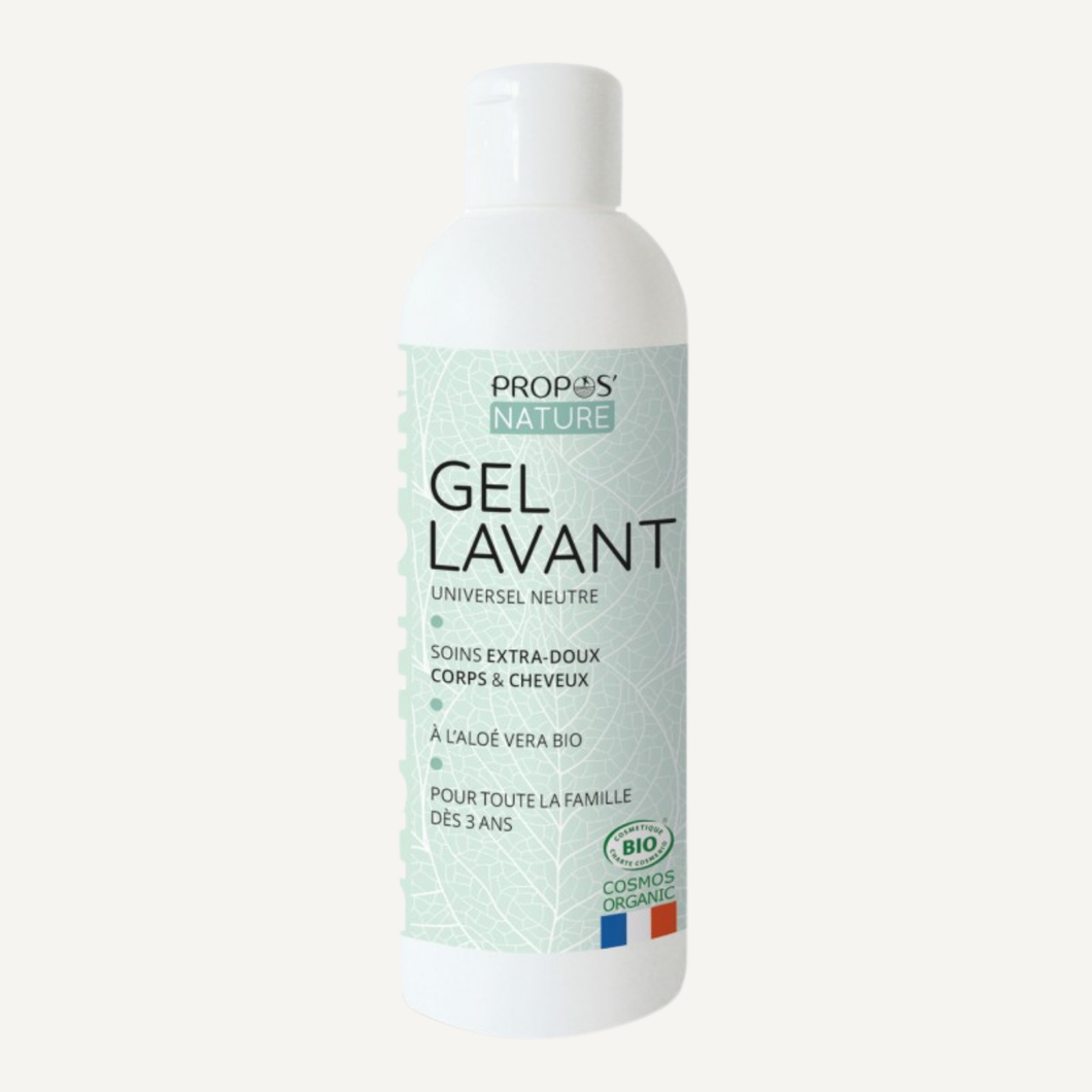 Gel Lavant Universel Neutre BIO – 200 ml