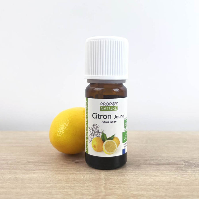 Huile essentielle de Citron Jaune Bio