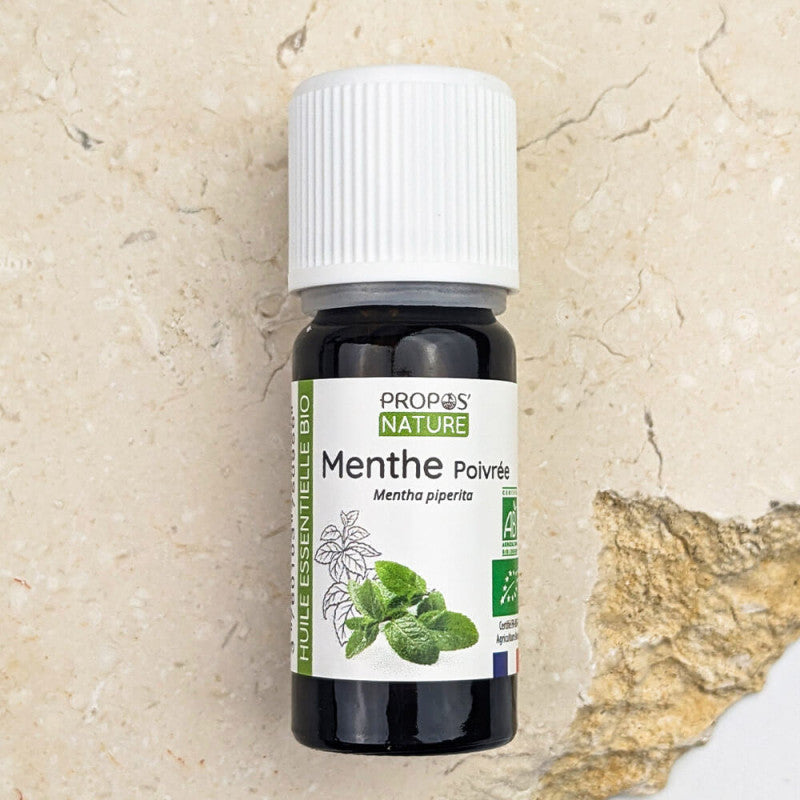 Huile essentielle de menthe poivrée – Fraîcheur, bien-être et vitalité